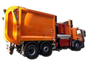 Side loader MAX 20 garbage truck